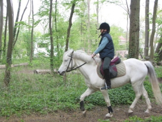Rider in the great outdoors 